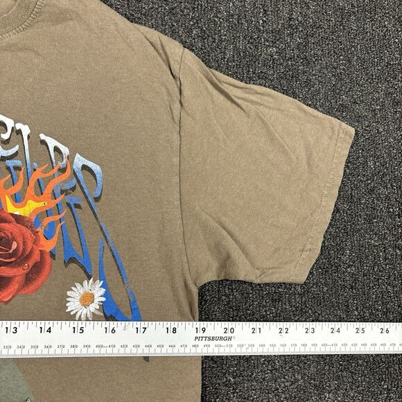 Civil Regime T Shirt “Rose From The Dark” Flower/Skull/Bird Men Size Medium - Picture 5 of 6